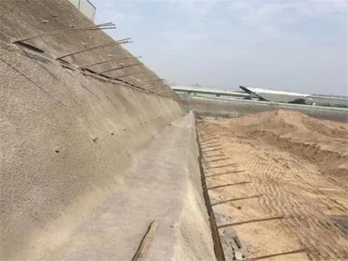旌阳河道边坡加固